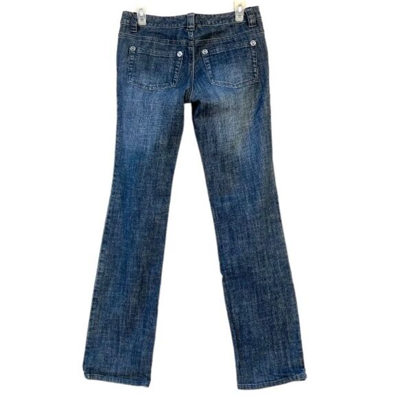 Michael Kors Mid Rise Straight Leg Jeans 2 - Picture 4 of 10